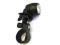 Lampa przednia, 1 jasna dioda LED, XC-757 czarna