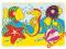 Puzzle z uchwytami RYBKA , KONIK , MUSZELKA ! GOK