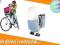 Fotelik rowerowy Mini City Bobike Exclusive +osłon