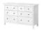 IKEA HEMNES Komoda 8 szuflad 160x95cm 4KOLORY