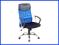 Fotel biurowy VIRE niebieski tkanina membra HALMAR
