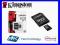 KINGSTON SECURE DIGITAL SDHC MICRO 8GB + ADAPTER