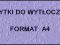 !!  PŁYTKI DO WYTŁOCZEŃ - FORMAT  A4 !!