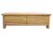 KOMODA RTV DĘBOWA, 150X35X45cm, OLEJ, MEBLE DĘBOWE