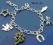 Bransoletka  charms + 7 zawieszek charms