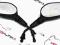 LUSTERKA UNIWERSALNE M10 PARA SKUTER QUAD ATV ZIPP