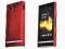 RED RUBBER CASE Sony Xperia U ST25i + folia