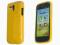 Żółte etui GEL Huawei Ascend G300 + folia gratis