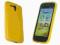 Gel żółte etui Huawei Ascend G300 + folia gratis