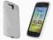 Gel białe etui Huawei Ascend G300 + folia gratis