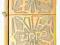 ZAPALNICZKA ZIPPO LOGO HIGH POLISH BRASS - 28450