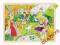 Drewniane puzzle BAJKOLANDIA 96 elem. ! GOKI