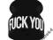 FUCK YOU CZAPKA KRASNAL HAFT 3D BEANIE NAPISY BLOG