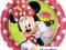 TALERZYKI MYSZKA MINNIE FASHION 20CM balony 81862g