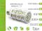 ŻARÓWKA E27- DIODA LED SMD5050 12W 960LM - CIEPŁA