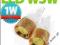 Żarówka Samochodowa HIGH POWER LED W5W T10 WHITE
