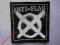 ANTI FLAG - naszywka, sitodruk ! punk rock