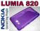 ORYG.S-LINE TPU ETUI GUMA NOKIA LUMIA 820 + FOLIA