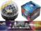 LED MAGIC BALL 3x3W RGB sound controll mini tri