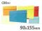 C90PRT Koperty kolorowe z taśmą - 90mm x 155mm
