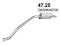 TŁUMIK KOŃCOWY KIA K2500 K-2500 2.5D 2002 -->
