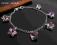 BRANSOLETKA FLOWER SWAROVSKI VITRAIL LIGHT  kolory