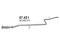 RURA Z ELEMENTEM ELASTYCZNYM FIAT DOBLO 1.2 2000--