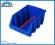 POJEMNIK MAGAZYNOWY ERGOBOX3 NIEBIESKI 240x170x126
