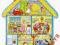 Drewniane puzzle DOM FARMERA 43 elem. ! GOKI