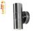 TanioLampy Kinkiet ogrodowy stal  Inox IP44 GU10