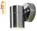 TanioLampy Kinkiet ogrodowy stal  Inox IP44 GU10