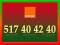 _____ 517 40 42 40 _____ Super Numer Orange F.Vat