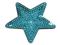 NAPRASOWANKA - GWIAZDA TURKUSOWA - 70 mm - 1 SZT -