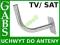 A13 UCHWYT ANTENOWY 20cm SATELITARA DVB-t ANTENA