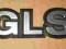 emblemat znaczek na tylną klapę GLS
