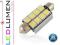 Żarówka auto rurka C5W C10W can bus 8 SMD 42mm
