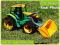 DUŻY Traktor 1 JEŹDZIK +ruchomy spych LENA Czeska