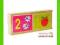 [MALAKO_PL] BRIMAREX DREWNIANE PUZZLE  LICZBY