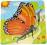 Puzzle dla najmłodszych DREWNIANE 9el - MOTYL
