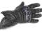DAMSKIE RĘKAWICE Z OCHRANIACZEM ŚCIGACZ SKÓRKA S