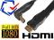 Kabel Przewód HDMI GOLD FULLHD 1.8m 1.4b 3D KĄTOWY