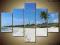 Obraz Tryptyk Obrazy 100x70 Hawaje Krajobraz Plaża