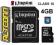 KINGSTON KARTA PAMIĘCI MICRO SD SDHC 4GB CLASS 10