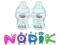 BUTELKA NIEBIESKA 2X 260ML TOMMEE TIPPEE + SMOCZEK