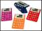 Kalkulator KOLOR Silikonowy szkolny biurowy 11x7