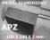 ALUMINIUM PROFIL ALUMINIOWY APZ 100X100X2mm