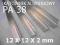 ALUMINIUM KĄTOWNIK ALUMINIOWY PA38  12X12X2mm