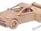 ~ PUZZLE DREWNIANE 3D ~ SAMOCHÓD FERRARI ~