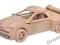 ~ PUZZLE DREWNIANE 3D ~ SAMOCHÓD MAŁE FERRARI ~