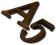 NAPIS NAGROBNE LITERY LITERA 5CM MLG-TS5